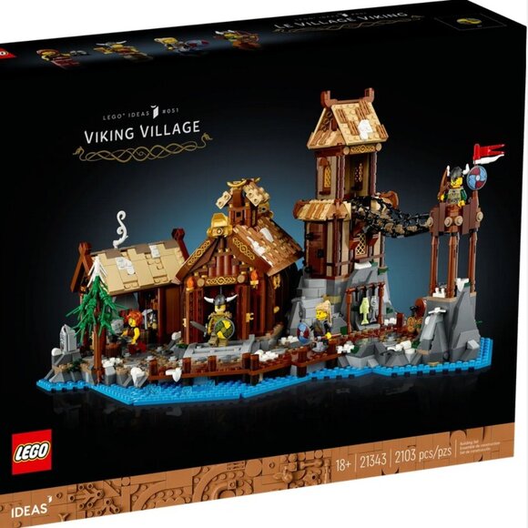 New & Sealed Lego Ideas Viking Village Retiring Collectible Set 21343 - Picture 1 of 10